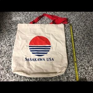 Rare Vintage Sasakawa USA Japanese 1980’s Tote Bag
